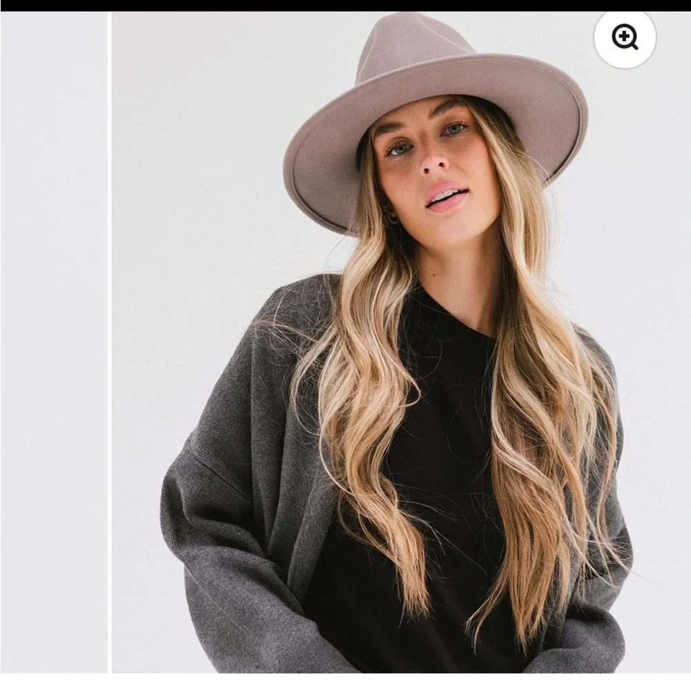 Gigi Pip Wes Fedora NWT Gray